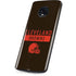 NFL Cleveland Browns Brown Performance Series Moto G6 Skin