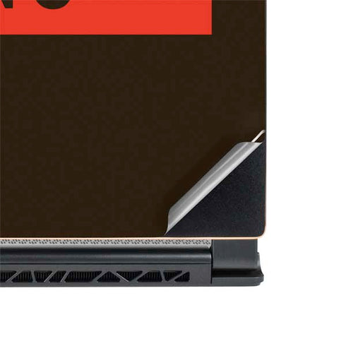 NFL Cleveland Browns Brown Performance Series MSI GS65 Stealth Laptop Skin
