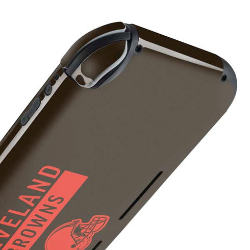 NFL Cleveland Browns Brown Performance Series Nintendo Switch Lite Skin