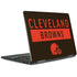 NFL Cleveland Browns Brown Performance Series Notebook 9 Pro 13in (2017) Skin