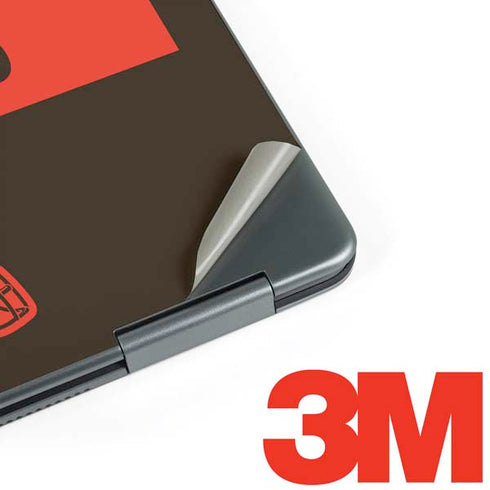 NFL Cleveland Browns Brown Performance Series Notebook 9 Pro 13in (2017) Skin
