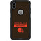 NFL Cleveland Browns Brown Performance Series Otterbox Commuter iPhone Skin
