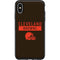 NFL Cleveland Browns Brown Performance Series Otterbox Symmetry iPhone Skin