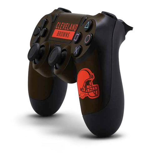 NFL Cleveland Browns Brown Performance Series PS4 Controller Skin