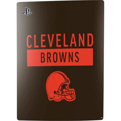 NFL Cleveland Browns Brown Performance Series PS5 Digital Edition Bundle Skin