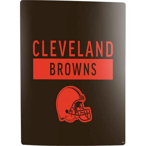 NFL Cleveland Browns Brown Performance Series PS5 Digital Edition Bundle Skin