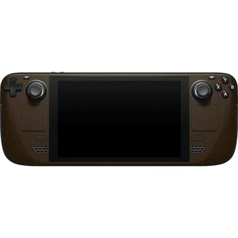 NFL Cleveland Browns Brown Performance Series Steam Deck Handheld Gaming Computer Skin