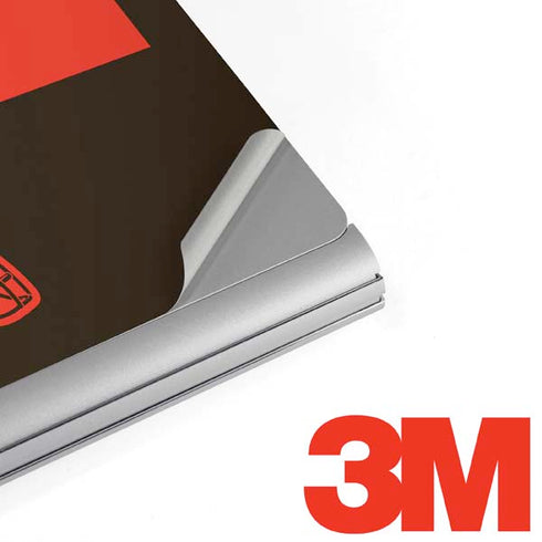 NFL Cleveland Browns Brown Performance Series Surface Book 2 13.5in Skin