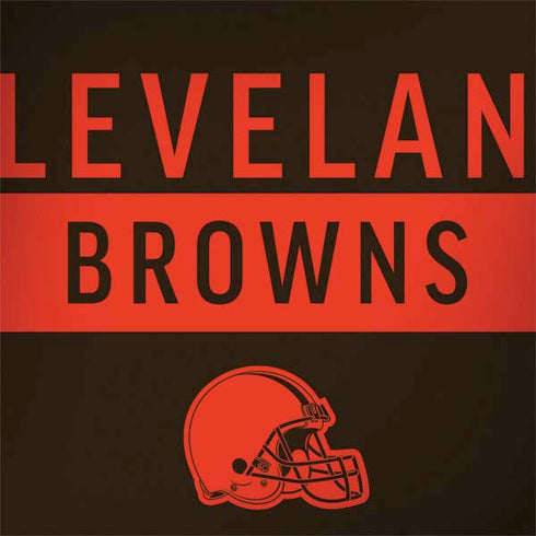 NFL Cleveland Browns Brown Performance Series Surface Book 2 15in Skin