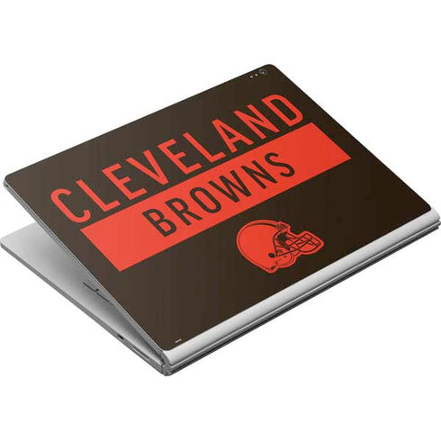 NFL Cleveland Browns Brown Performance Series Surface Book Skin