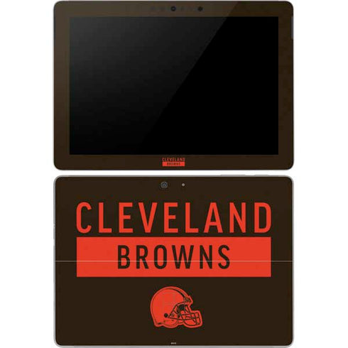 NFL Cleveland Browns Brown Performance Series Surface Go Skin
