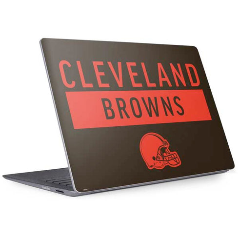NFL Cleveland Browns Brown Performance Series Surface Laptop 2 Skin