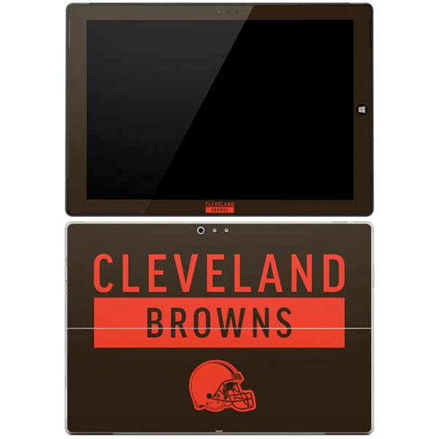 NFL Cleveland Browns Brown Performance Series Surface Pro 3 Skin