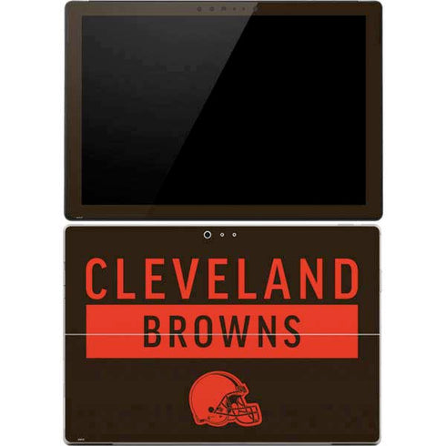 NFL Cleveland Browns Brown Performance Series Surface Pro 4 Skin