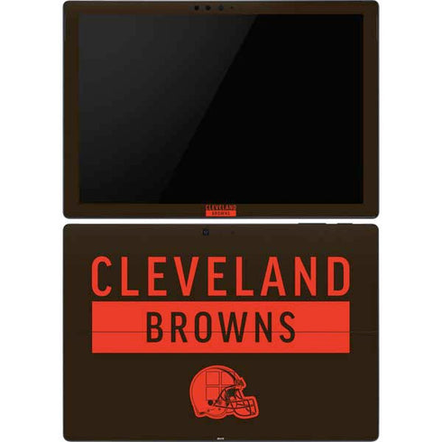 NFL Cleveland Browns Brown Performance Series Surface Pro 6 Skin