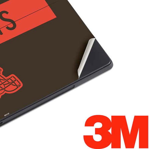 NFL Cleveland Browns Brown Performance Series Surface Pro 7 Skin