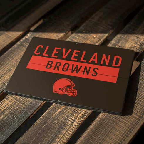 NFL Cleveland Browns Brown Performance Series Surface Pro 7 Skin