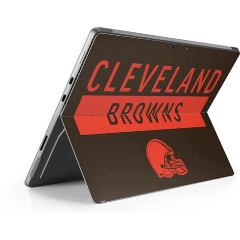 NFL Cleveland Browns Brown Performance Series Surface Pro 8 Skin
