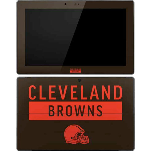 NFL Cleveland Browns Brown Performance Series Surface Pro Tablet Skin