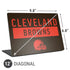NFL Cleveland Browns Brown Performance Series Universal Laptop 12in (9.8 x 6.8in) Skin