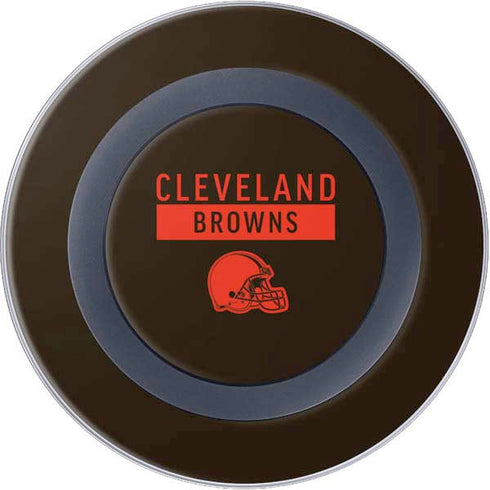NFL Cleveland Browns Brown Performance Series Wireless Charger Skin