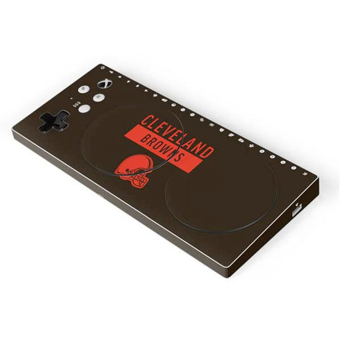 NFL Cleveland Browns Brown Performance Series Xbox Adaptive Controller Skin