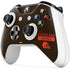NFL Cleveland Browns Brown Performance Series Xbox One S Controller Skin
