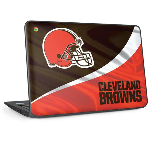 NFL Cleveland Browns HP Chromebook Skin