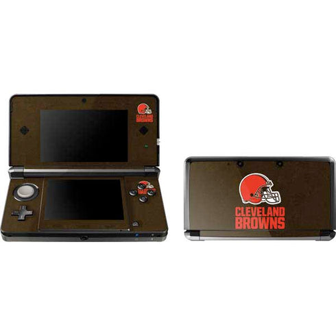 NFL Cleveland Browns Distressed 3DS (2011) Skin