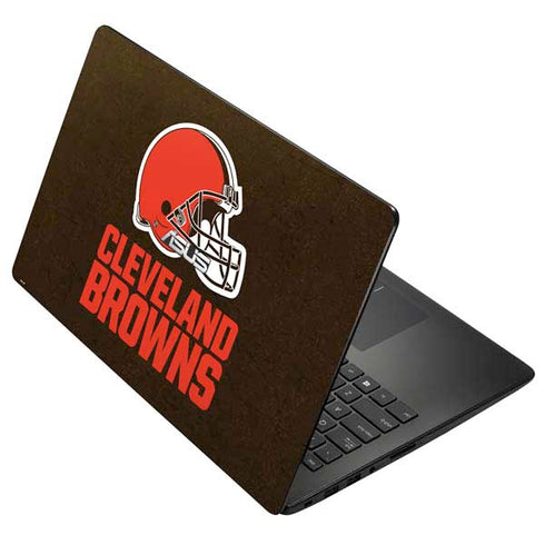 NFL Cleveland Browns Distressed Asus X502CA 15.6 Skin