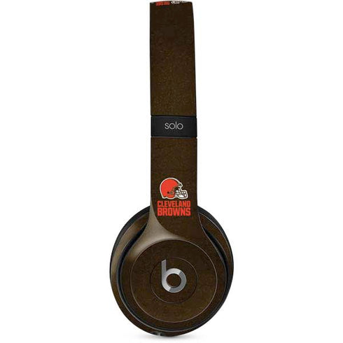 NFL Cleveland Browns Distressed Beats Solo 2 Wired Skin