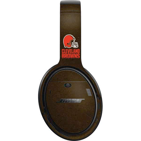 NFL Cleveland Browns Distressed Bose QuietComfort 35 Headphones Skin