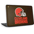 NFL Cleveland Browns Distressed HP Chromebook Skin
