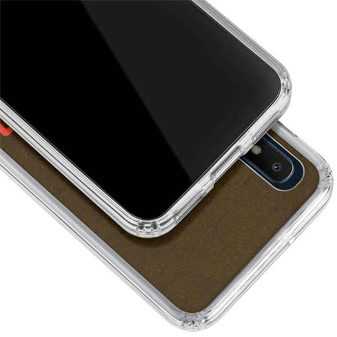 NFL Cleveland Browns Distressed Galaxy A10e Clear Case
