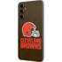 NFL Cleveland Browns Distressed Galaxy A14 5G Skin