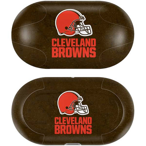 NFL Cleveland Browns Distressed Galaxy Buds Plus Skin