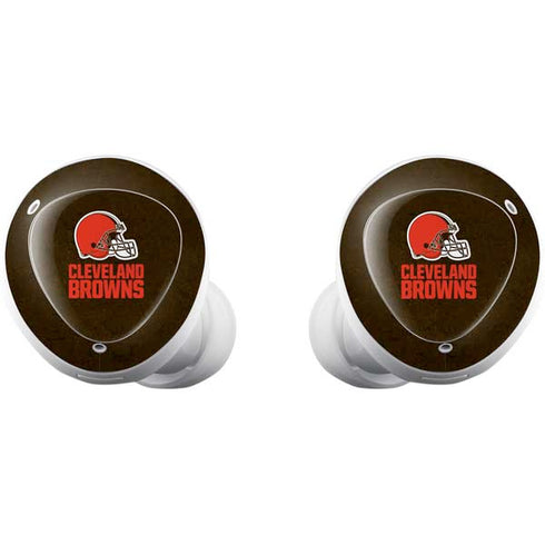 NFL Cleveland Browns Distressed Galaxy Buds Plus Skin