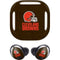 NFL Cleveland Browns Distressed Galaxy Buds Pro Skin