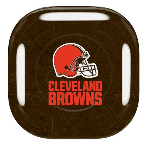 NFL Cleveland Browns Distressed Galaxy Buds Pro Skin