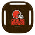 NFL Cleveland Browns Distressed Galaxy Buds Pro Skin