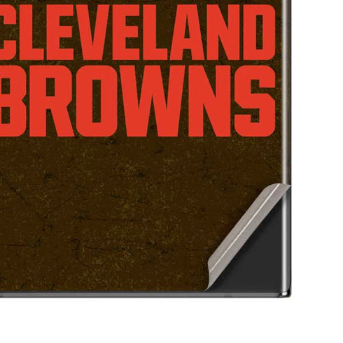 NFL Cleveland Browns Distressed Galaxy Note20 Ultra 5G Skin