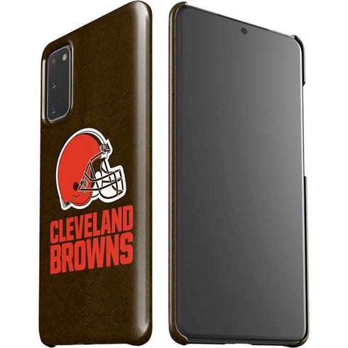 NFL Cleveland Browns Distressed Galaxy S20 Lite Case