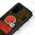 NFL Cleveland Browns Distressed Galaxy S20 Plus Waterproof Case