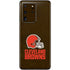 NFL Cleveland Browns Distressed Galaxy S20 Ultra 5G Skin