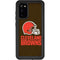 NFL Cleveland Browns Distressed Galaxy S20 Waterproof Case