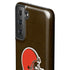 NFL Cleveland Browns Distressed Galaxy S21 FE Pro Case