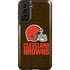 NFL Cleveland Browns Distressed Galaxy S21 Plus 5G Pro Case