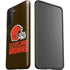NFL Cleveland Browns Distressed Galaxy S21 Plus 5G Pro Case