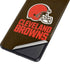 NFL Cleveland Browns Distressed Galaxy S21 Plus 5G Skin