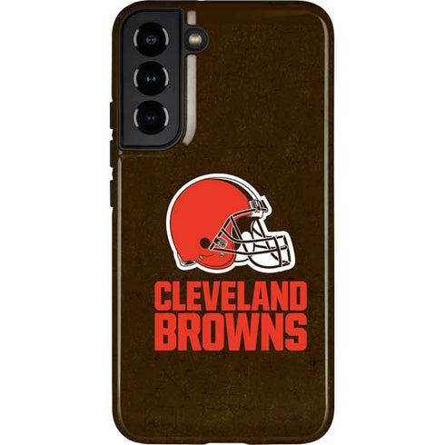 NFL Cleveland Browns Distressed Galaxy S22 Plus Pro Case